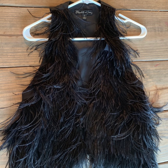 Ostrich feather vest - Picture 1 of 5
